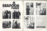 Seafood #3 Three Sailor Studs 1976 Gay Sex Picture Store 48pg Vintage Homoerotic Magazine, LeSalon Publishing M29178