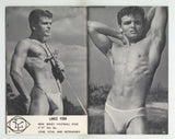 Big 1962 Waljim Enterprises Jim Stryker, Lucky Moore 40pgs Paolo Vita Gay Physique Magazine M29292