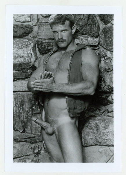 Mike Landis 1986 Colt Studio Well Endowed Hunk 5x7 Jim French Gay Nude Photo J13032