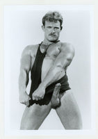 Mike Landis 1986 Colt Studio Muscular Sexy Stud 5x7 Jim French Gay Nude Photo J13033