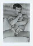 Mike Landis 1986 Colt Studio Playful Built Beefcake Moustache 5x7 Jim French Gay Nude Photo J13037