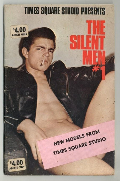 The Silent Men#1 1968 Sal Rocco, Times Square Studio Lance Publications 64pgs Gay Pinup Magazine M29310