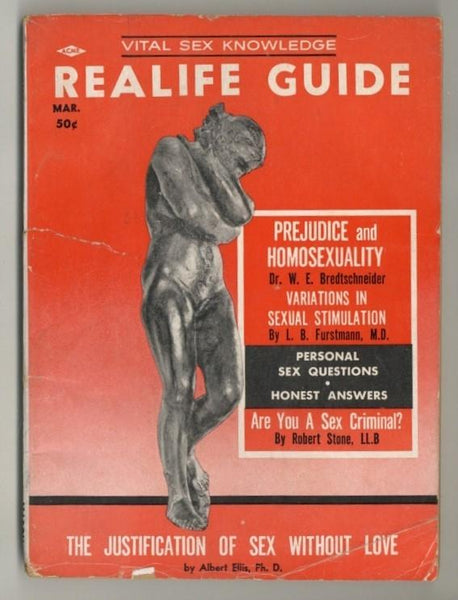 Vital Sex Knowledge: Real Life Sex Guide 1959 Albert Ellis Health Pulp 132pgs Gay Books M29311