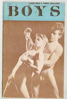 Boys #1 DSI 1967 Teddy Boys Beefcake Physique 34pgs Gay Magazine M29321