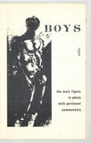 Boys #1 DSI 1967 Teddy Boys Beefcake Physique 34pgs Gay Magazine M29321