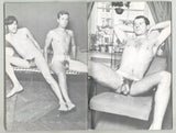 SGT 1960 Playful Slim Men Vintage 52pgs Gay Physique Pinup Magazine M29324