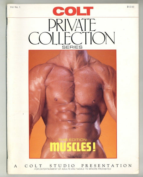 Colt Private Collection 1986 Kyle Jessup, Link Benedict, Buck Hayes, Troy Yeager 50pgs Corky Sexton Gay Magazine M29328