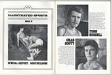 Illustrated Sports 1972 Chad Scott, Todd Russell 48pgs Bodybuilding Gay Athletic Hunks Magazine M29331