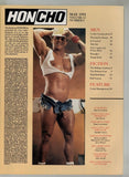 Honcho 1991 Kristen Bjorn, Naakkve, Cityboy 98pgs Vintage Gay Pinup Magazine M29346