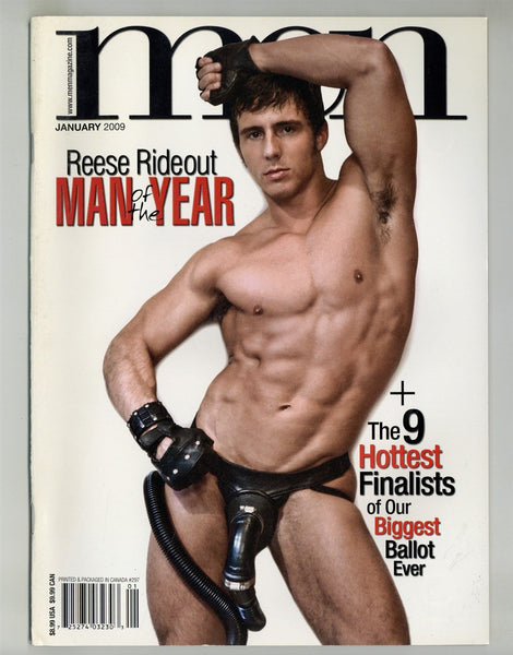 Men 2009 Reese Rideout, Chris Rockway 74pgs Athletic Beefcake Hunks Gay Pinup Magazine M29356