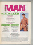 All Man 1992 Jeff Dillon, Alex Garrett, Bo Summers 100pgs Gay Pinup Magazine M29358