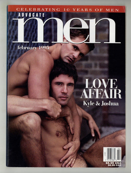 Advocate Men 1995 Guy Duroche, Duff Stockton, Alex Kincaid 90pgs Gay Magazine M29364