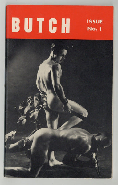 Butch #1 1965 Spartan, Adam, Times Square Models, Mel Roberts DSI Centerfold 50pg Gay Magazine M26453