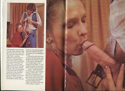 Vintage Porn Magazine Oral - Satin #1 Vintage 1970s Porn Magazine 48 PAGES All Color Hot Girl Oral â€“  oxxbridgegalleries