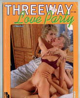 Threeway Love Party FMF 1988 Two Hot Threesome Pictorials 68pgs Gourmet Editions Porno Magazine M29471