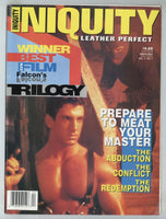 Iniquity 1994 Falcon Trilogy The Abduction, The Conflict, Redemption 84pgs Gay Pinup Magazine M29497