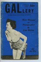 GALLERY #3 Marr Magazine RITA NORWOOD Vintage 1950 Burlesque Cabaret Pin-Up