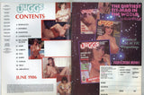 Juggs 1986 Christy Canyon Detached Cover 100pgs Candy Samples Big Boobs Pregnant Bill Ward Magazine M29770