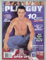 Playguy 2001 Carlo Santini, Frank Taylor, Kyle Jackson, Jake Hugh 100pgs Gay Beefcake Pinup Magazine M29777