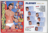 Playguy 2001 Carlo Santini, Frank Taylor, Kyle Jackson, Jake Hugh 100pgs Gay Beefcake Pinup Magazine M29777