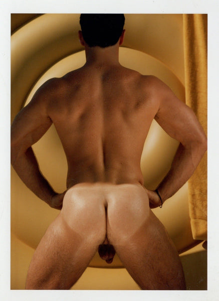 Steve Kelso Muscular Beefcake 1994 Colt Ass Bum Rear View Pose 5x7 Jim French Gay Nude Photo J13063