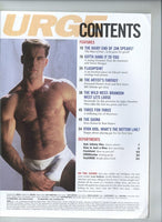 Urge 1995 Zak Spears, Ryan Idol, Brandon West, Bo Summers, Travis Morgan 64pgs Gay Beefcake Magazine M29790