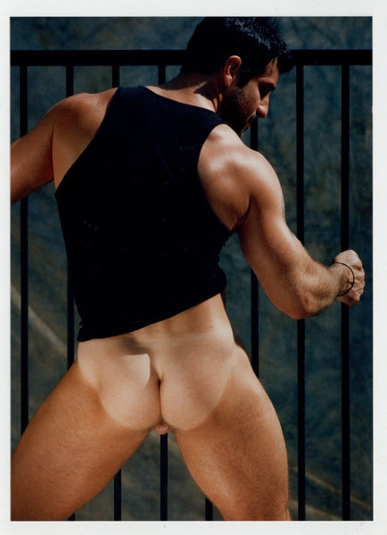 Steve Kelso Muscular Beefcake 1994 Colt Ass Bum Rear View Pose 5x7 Jim French Gay Nude Photo J13066