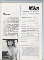 Modern Man 1971 Solo Female Pinup Magazine, GI Joe Action Figure 68pg Publishers Development Corp, NYC M29885