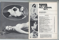 Topper 1971 Solo Swinging Hippie Women 96pg Vintage Pinup Magazine, Captain Publications, NY M29893