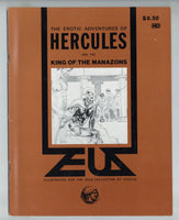 Erotic Adventures Of Hercules by Lionel Cavelo 1979 Zeus Collection 48p Gay Greco Homoerotic Graphic Novel Magazine M29945
