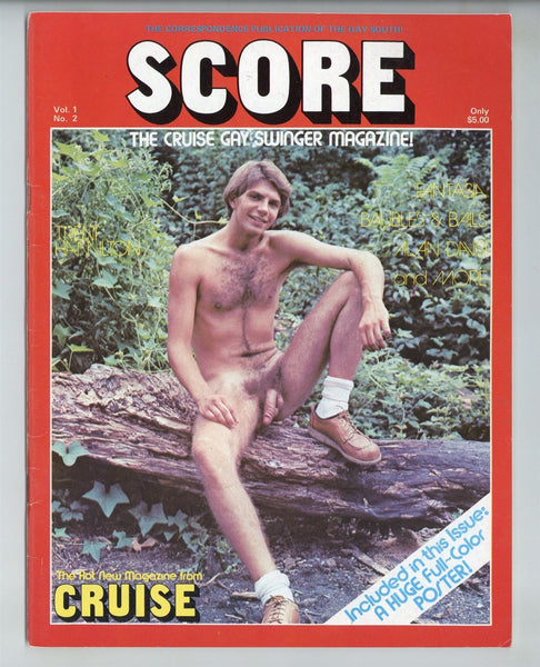Score 1978 Trent Hamilton 52pgs Cavco Cruise Gay Swinger Magazine M29964
