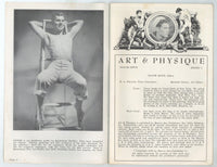 Art & Physique #7 Sailor Issue 1959 Marcus Sen AMG 36pgs Quaintance Studios Magazine M30084