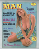 Modern Man 1970 Samantha Leigh 68pgs Nude Female Pinup Magazine, PDC Publishing M30104