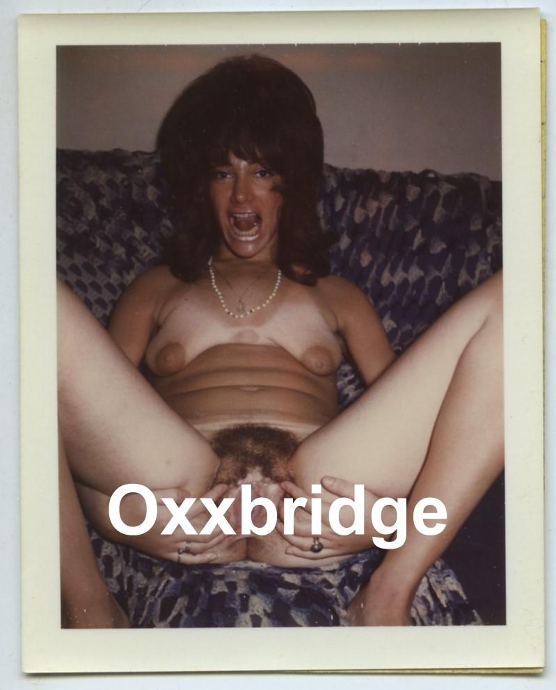 Bouffant Hair Woman, Hairy Pussy, Spread Eagle, Tongue Out 1970 Origin –  oxxbridgegalleries