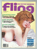 Fling Magazine 1989 Toni Francis, Trinity Loren, Laura Davis 84pgs Voluptuous Busty Women Buxom Big Boobs M30238