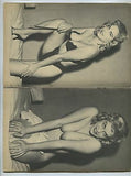 HOLLYWOOD PLAY GIRLS V1 #1 Vintage Seedy Pin-Up Photo 1950 Garters Stockings