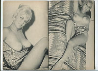 HOLLYWOOD PLAY GIRLS V1 #1 Vintage Seedy Pin-Up Photo 1950 Garters Stockings