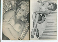 HOLLYWOOD PLAY GIRLS V1 #1 Vintage Seedy Pin-Up Photo 1950 Garters Stockings