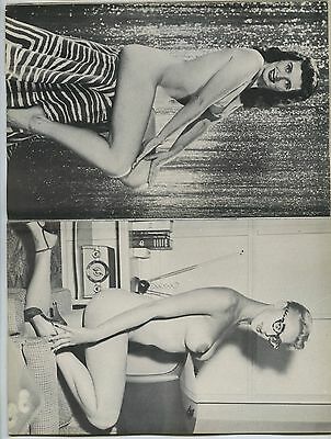 From The 1950s Nude Pinups - HOLLYWOOD STARLETS INDOORS #4 Vintage Pin-Up Magazine 1950 Burmel Girl â€“  oxxbridgegalleries