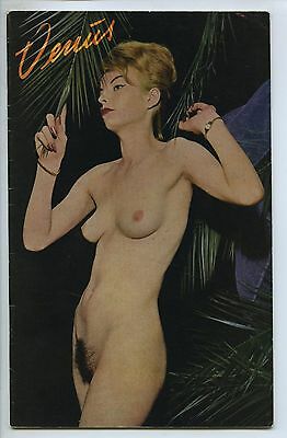 VENUS Danish Magazine 1950 Denmark Nude Female Pin-Up Sangko Norden Scandinavian