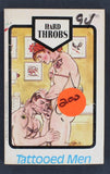 Tattooed Men 1990 Star Dist., Hard Throbs Series HT134 Gay Pulp Fiction Paperback Romance Novel PB305