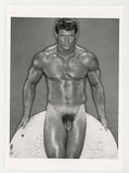 Russ Taggert Spectacular Physique 1990 Blonde Hunk Colt Studio 5x7 Jim French Gay Nude Photo J13120