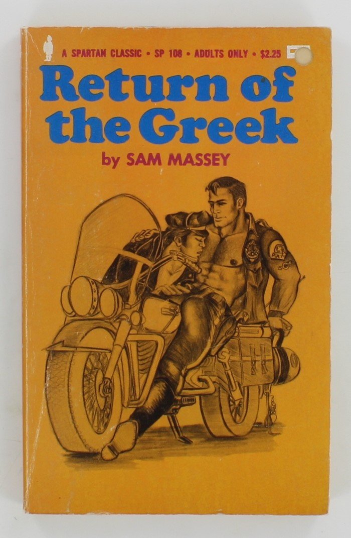 Return Of The Greek Sam Massey 1973 Spartan Classic SP108 Gay Outlaw B ...