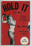 HOLD IT #2  Marr Magazine 1950 Strawberry Blonde Stockings Nylons Busty Breasts
