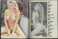 Revue V1#2 Christy Canyon, Trinity Loren, Bunny Bleu 1989 Peter North 68pgs Adult Film Star Magazine M25589