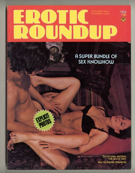 Erotic Roundup 1977 Beautiful Women 186pg Vintage Porn Parliament Magazine 10548