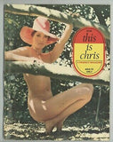 This Is Chris 1970 Tina Russell? 60pgs Gorgeous Brunette Vintage Porn M6130