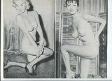 QUEENS OF HEARTS Vintage Magazine 1950 Pin-Up Nude Female Model
