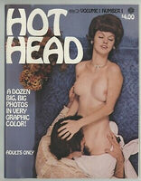 Hot Head V1 #1 Vintage1976 Two Mega Hot Petite Blonds 64pg Calga Bouffant Hair