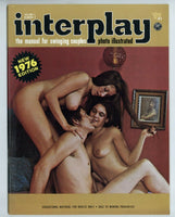 Interplay 1976 Hardcore Hippie Group Sex 64pg Parliament Hot Women M10593